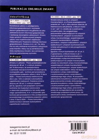 Kodeks spółek handlowych. Krajowy Rejestr Sądowy. Prawo upadłościowe. 12 innych aktów prawnych wyd. 40 [KSIĄŻKA]