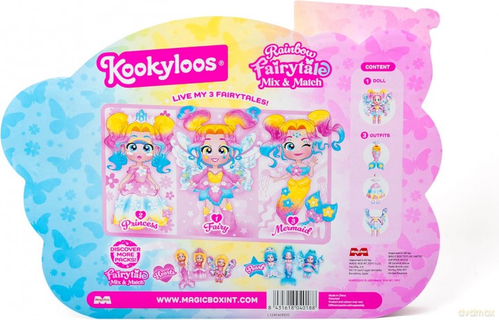 Kookyloos Fairytale Mix and Match Rainbow
