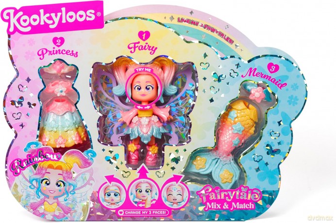 Kookyloos Fairytale Mix and Match Rainbow