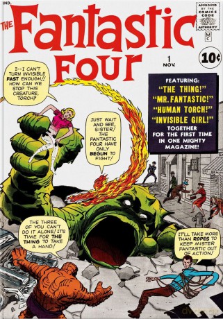 Marvel Comics Library. Fantastic Four. Vol. 1. 1961-1963 wer. angielska [KSIĄŻKA]