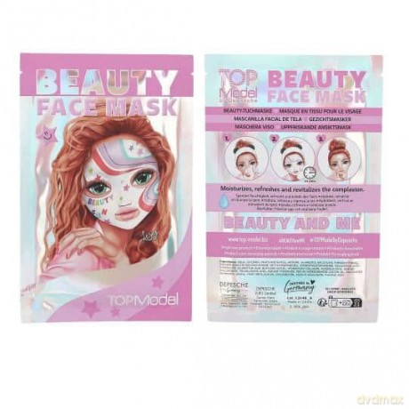 Maseczka kosmetyczna do twarzy Top Model BEAUTY&ME 1szt.mix 13148A