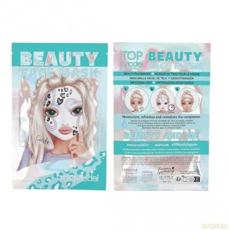 Maseczka kosmetyczna do twarzy Top Model BEAUTY&ME 1szt.mix 13148A