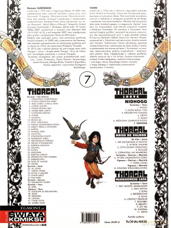 Nidhogg. Thorgal - Louve (Tom 7) - Yann Le Pennetier, Roman Surżenko [KOMIKS]