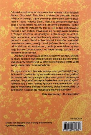 Patogeneza. Jak zarazki ukształtowały historię świata - Jonathan Kennedy [KSIĄŻKA]