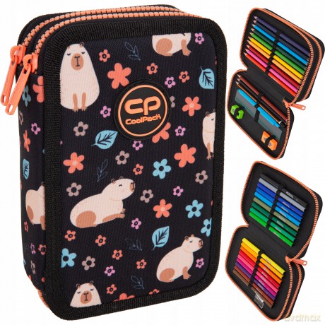 Piórnik podwójny z wyposażeniem Coolpack Jumper 2 Capybara