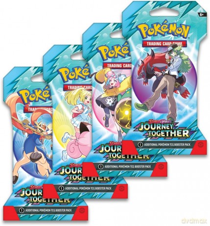 Pokemon TCG Scarlet and Violet Journey Together Sleeved 1szt.mix [FIGURKA]