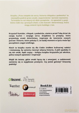 Przez żołądek do serca, historia chłopaka z podwórka - Krzysztof Kumidor [KSIĄŻKA]