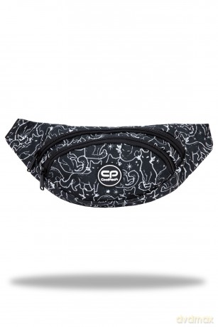 Saszetka nerka Coolpack Albany Black Cats