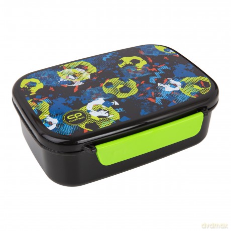 Śniadaniówka z przegródką Coolpack Foodyx Football blue