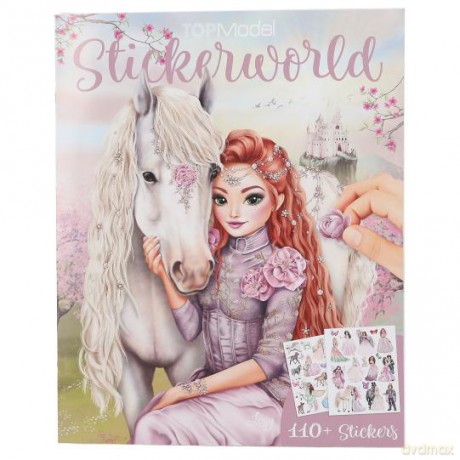 Zestaw z naklejkami Top Model Viva Violet 13443A