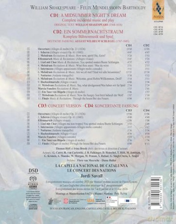 Jordi Savall: A Midsummer Nights Dream [4CD]
