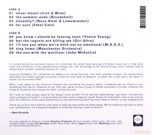 American Football (Covers) [CD]
