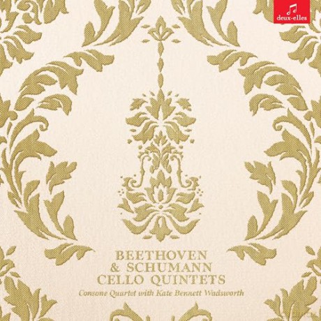 Kate Bennett Wadsworth And The Consone String Quartet: Beethoven And Schumann Quintets [CD]