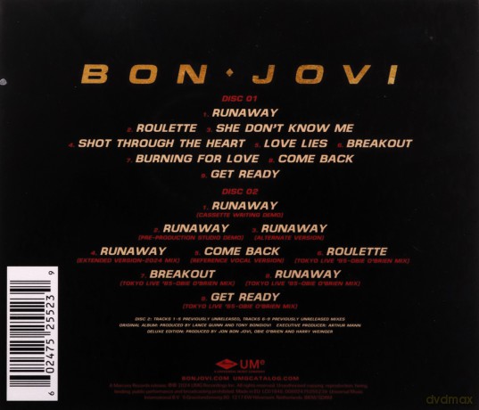 Bon Jovi: Bon Jovi [2CD]