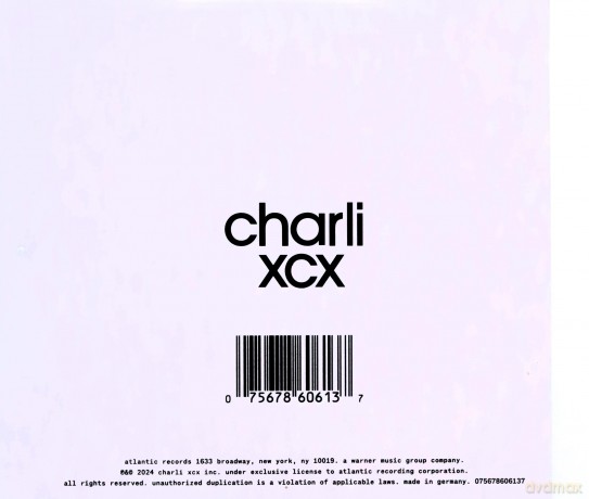 Charli Xcx: Brat And Its The Same But Theres Three More Songs So Its Not [CD]