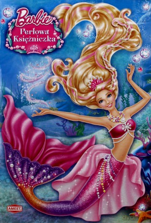 Kolorowanka - Barbie Perłowa Księżniczka [KSIĄŻKA]
