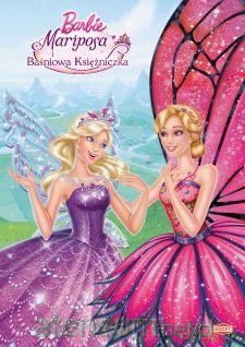 Kolorowanka - Barbie  Mariposa A4 [KSIĄŻKA]