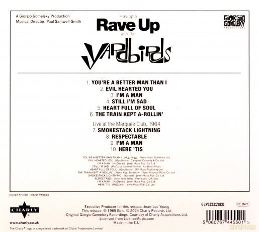 Yardbirds: Having A Rave Up With The Yardbirds [CD]