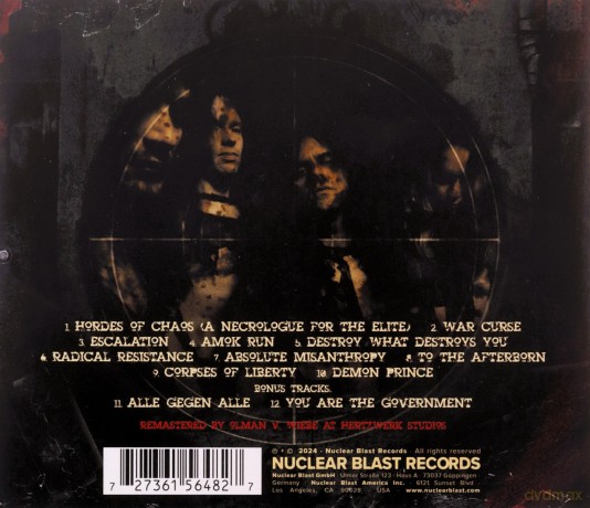Kreator: Hordes Of Chaos (Remastered) (Jewelcase) [CD]