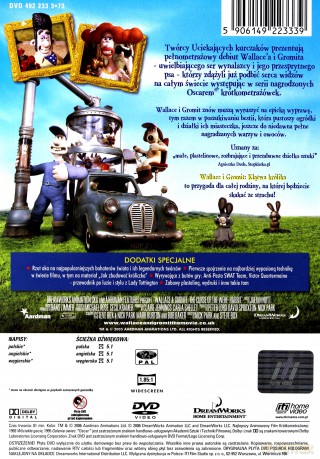 Wallace i Gromit: Klątwa królika [DVD]