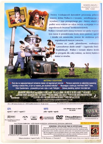 Wallace i Gromit: Klątwa królika [DVD]