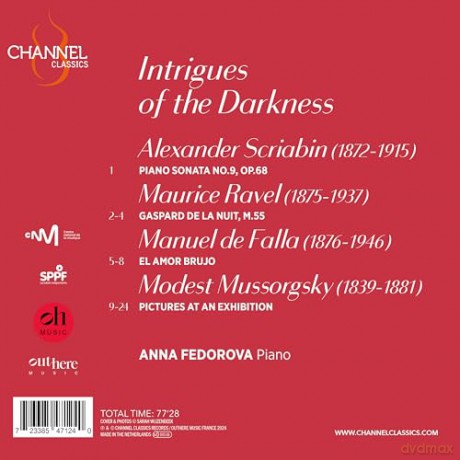 Anna Fedorova: Intrigues Of The Darkness [CD]