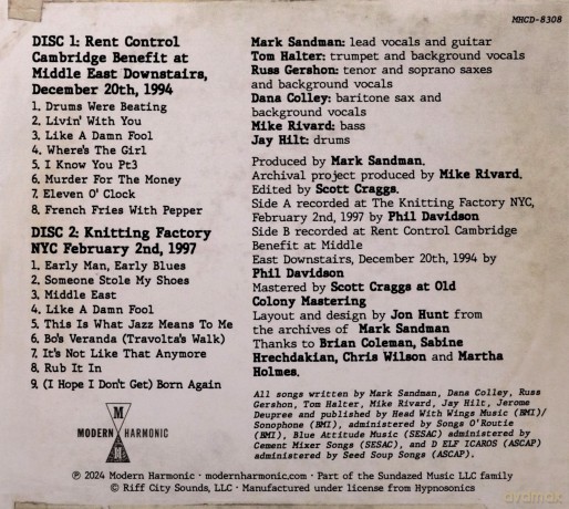Hypnosonics: Its Not Like That Anymore [2CD]
