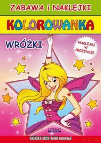 Kolorowanka - Wróżki Literat [KSIĄŻKA]