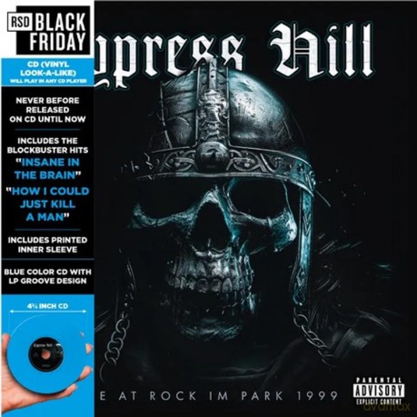 Cypress Hill: Live At Rock Im Park 1999 (Blue Polycarbonate Cd) (Black Friday 2024) [CD]