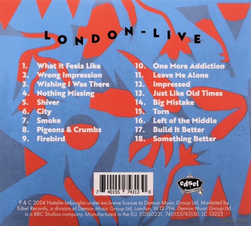Natalie Imbruglia: Live From London [CD]
