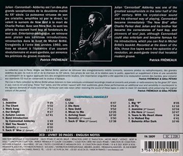Cannonball Adderley: Live In Paris - 1960-1961 [3CD]