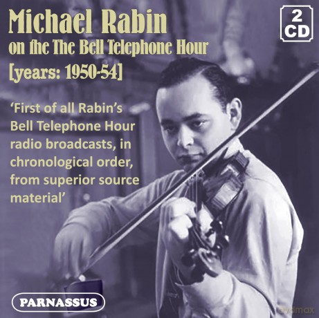 Michael Rabin: Michael Rabin On The Bell Telephone Hour 1950/54 [10CD]