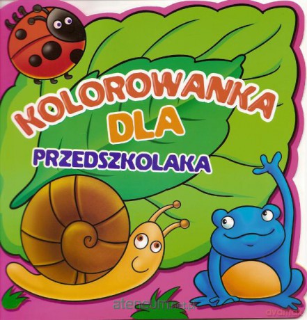 Kolorowanka dla przedszkolaka - Ślimak [KSIĄŻKA]