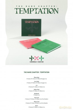 Tomorrow X Together (Txt): Name Chapter: Temptation [CD]