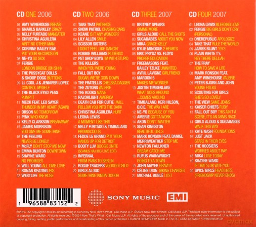 Now - Millennium 2006-2007 [4CD]