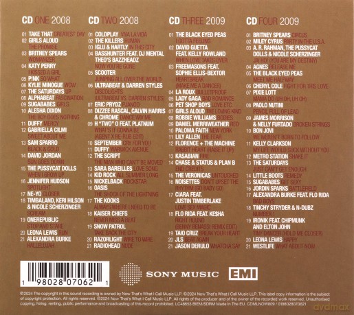Now - Millennium 2008-2009 [4CD]