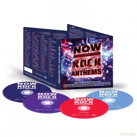 Now Thats What I Call Rock Anthems [4CD]