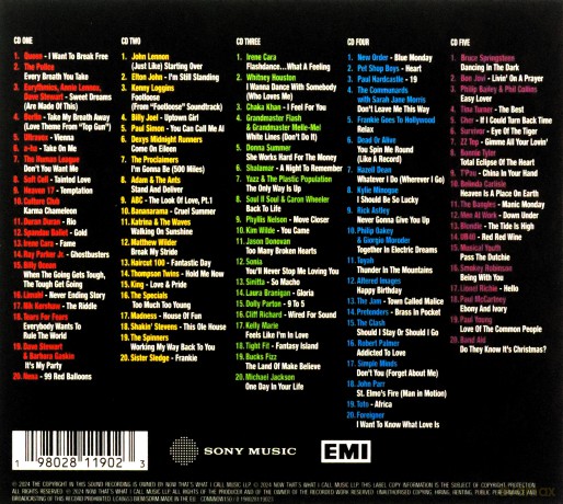 Now Thats What I Call The 80s [5CD]