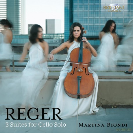 Martina Biondi: Reger: 3 Suites For Cello Solo [CD]