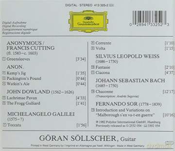 Soelscher: Various:Guitar Music [CD]