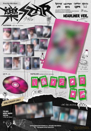 Stray Kids: Rock-Star (Headliner Ver.) [CD]