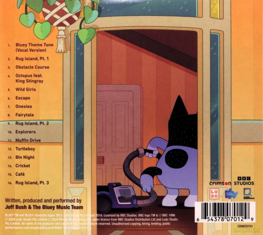 Bluey: Rug Island [CD]