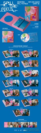 Seventeen: Seventeen 12Th Mini Album Spill The Feels (Carat Ver.) [CD]