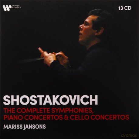 Mariss Jansons: Shostakovich: Complete Symphonies / Cello Concertos & Piano Concertos [13CD]