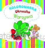 Kolorowanka Okruszka - Warzywa [KSIĄŻKA]