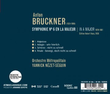 Orchestre Metropolitain: Sinfonie 6 [CD]