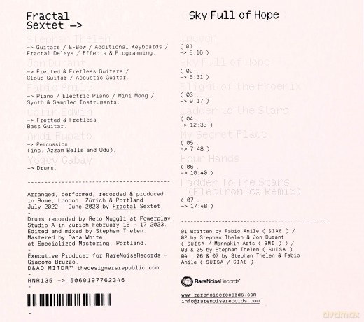 Fractal Sextet: Sky Full Of Hope [CD]