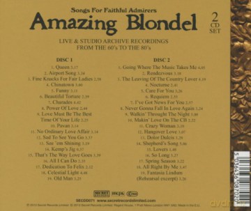 Amazing Blondel: Songs For Faithful Admirers [2CD]