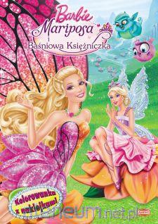 Kolorowanka z naklejkami - Barbie Mariposa [KSIĄŻKA]