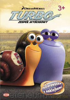 Kolorowanka z naklejkami - Turbo [KSIĄŻKA]